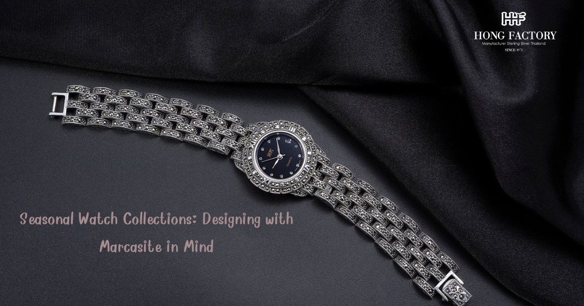 Seasonal Watch Collections: Designing with Marcasite in Mind