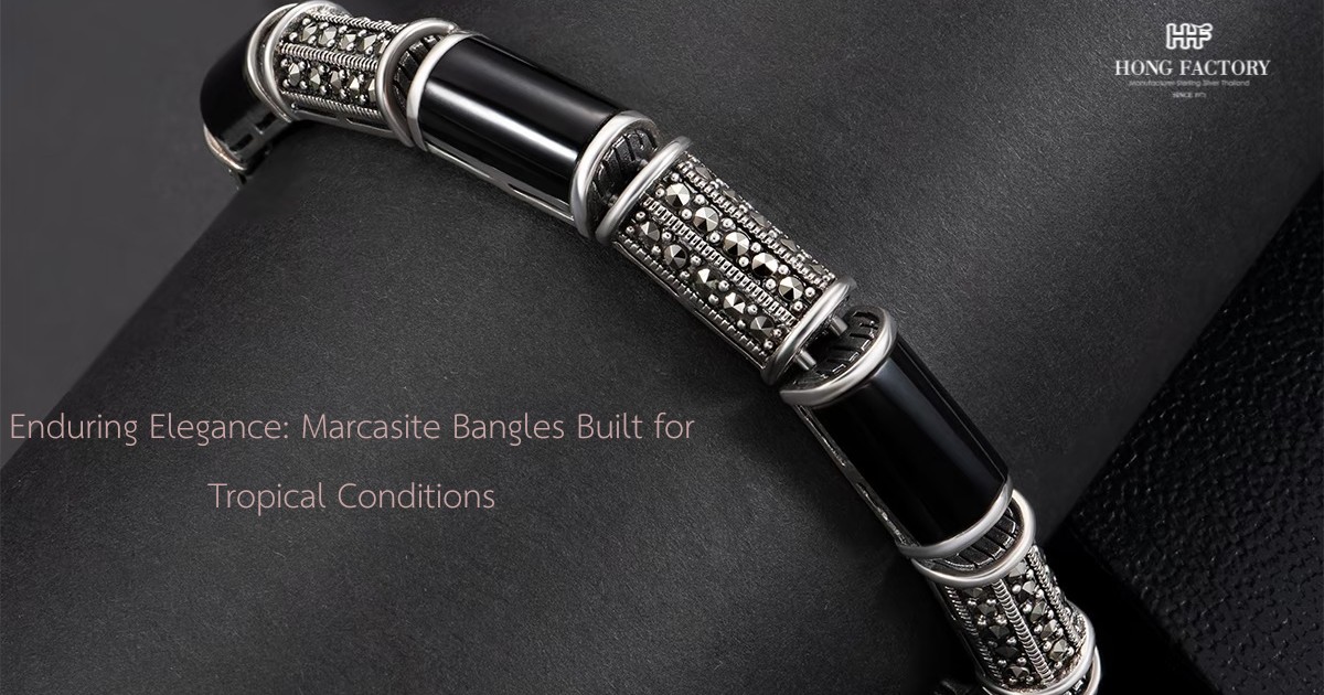 Enduring Elegance: Marcasite Bangles Built for Tropical Conditions