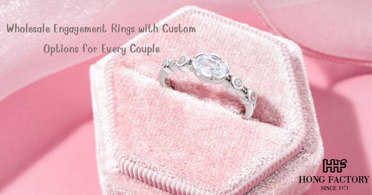 Wholesale Engagement Rings with Custom Options for Every Couple