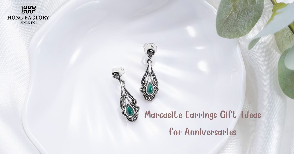 Marcasite Earrings Gift Ideas for Anniversaries