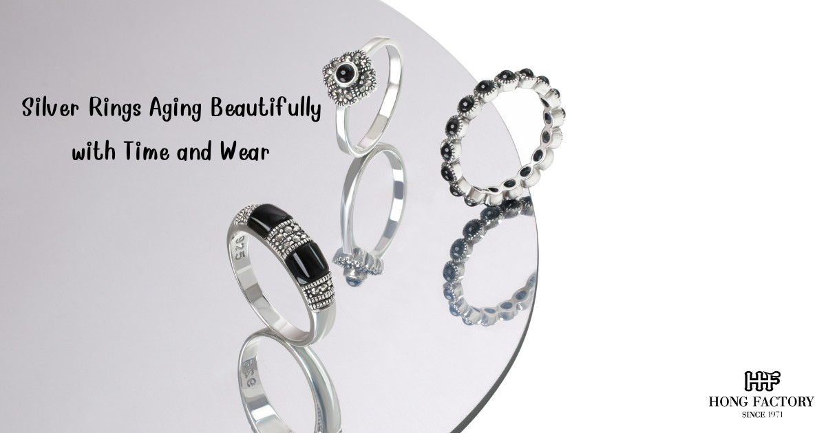 Silver Rings Aging Beautifully with Time and Wear