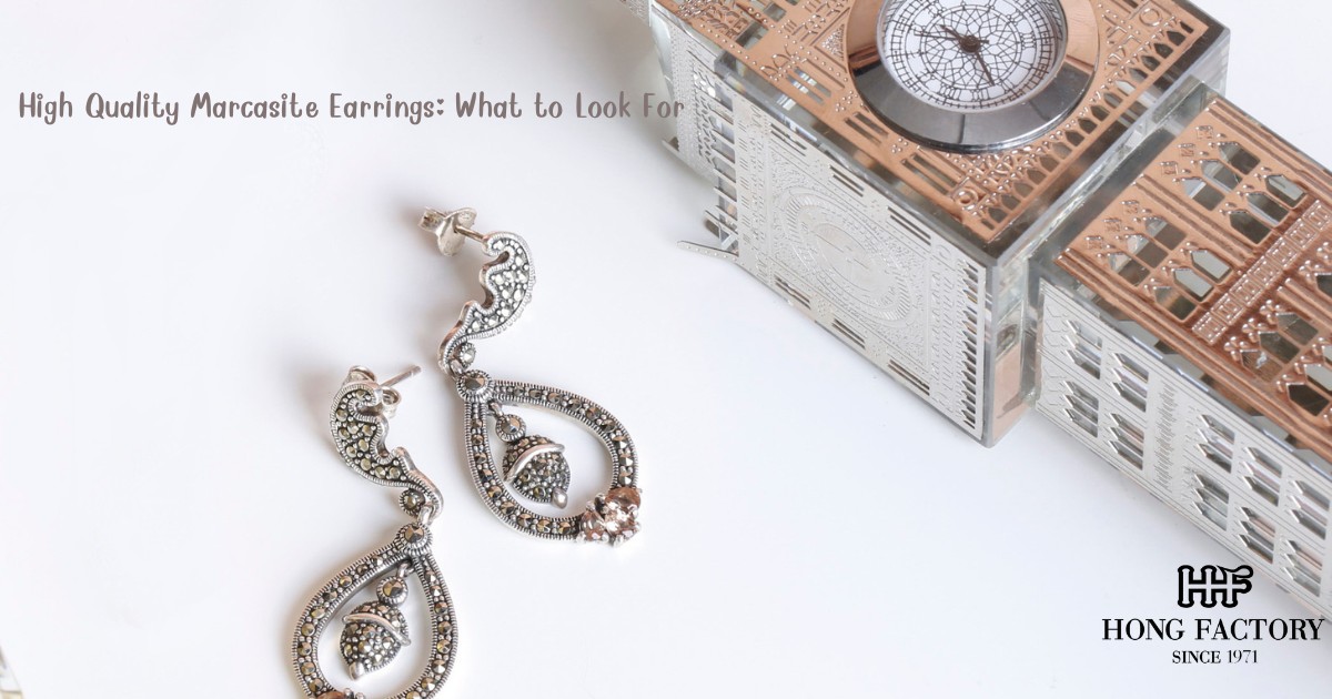 High Quality Marcasite Earrings: What to Look For