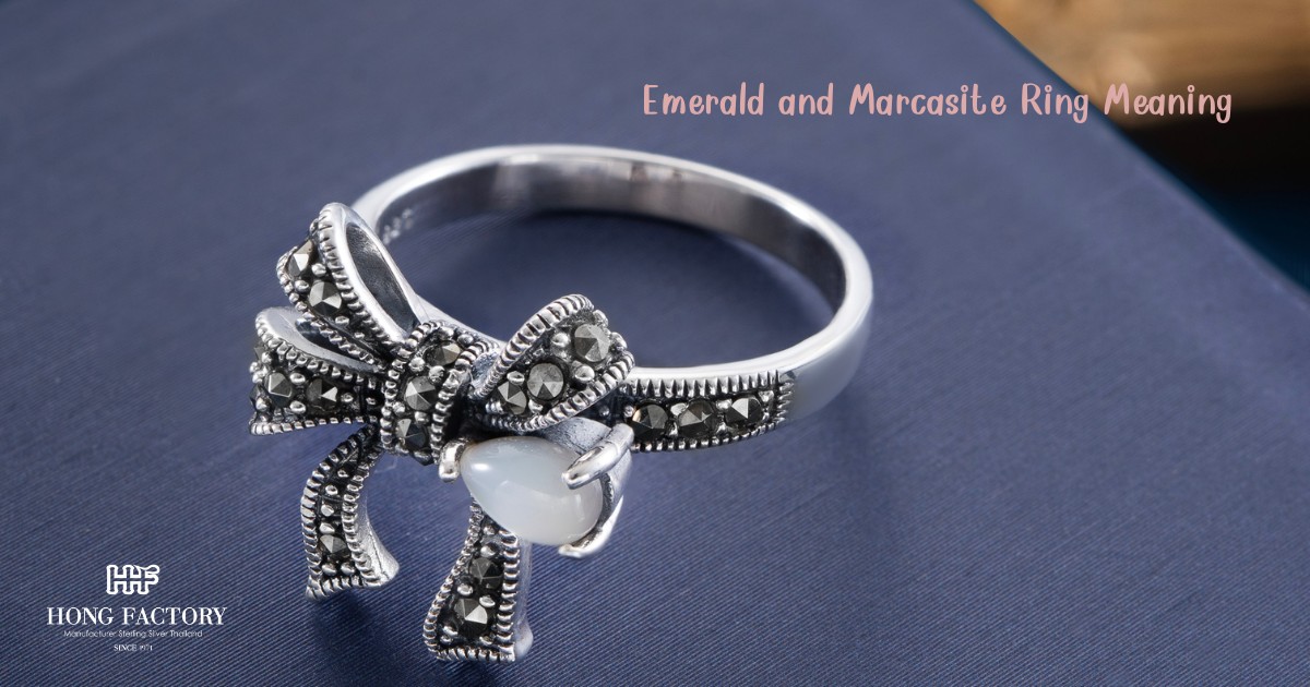 Emerald and Marcasite Ring Meaning