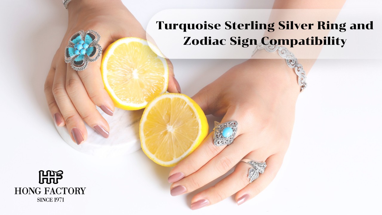 Turquoise Sterling Silver Ring and Zodiac Sign Compatibility