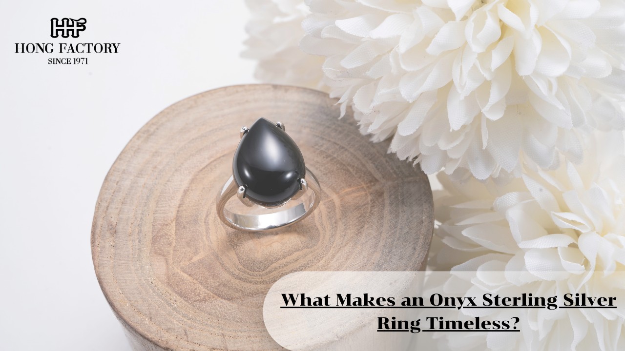 What Makes an Onyx Sterling Silver Ring Timeless?