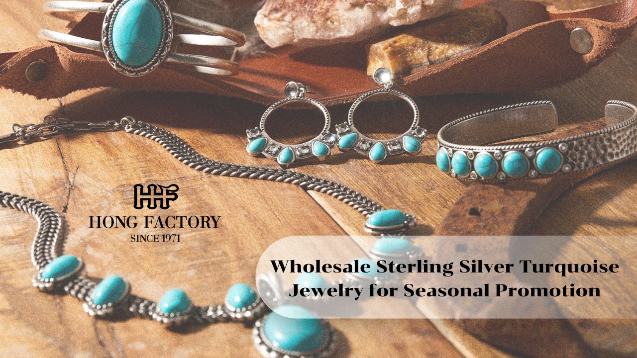 Wholesale Sterling Silver Turquoise Jewelry for Seasonal Promotion