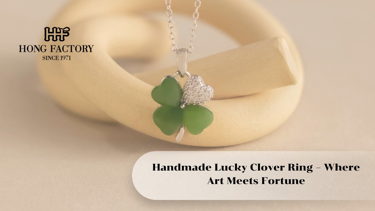 Handmade Lucky Clover Ring – Where Art Meets Fortune