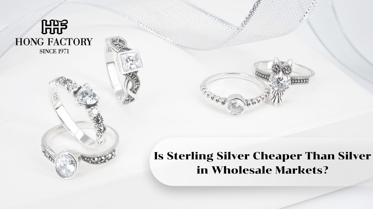 Is Sterling Silver Cheaper Than Silver in Wholesale Markets?