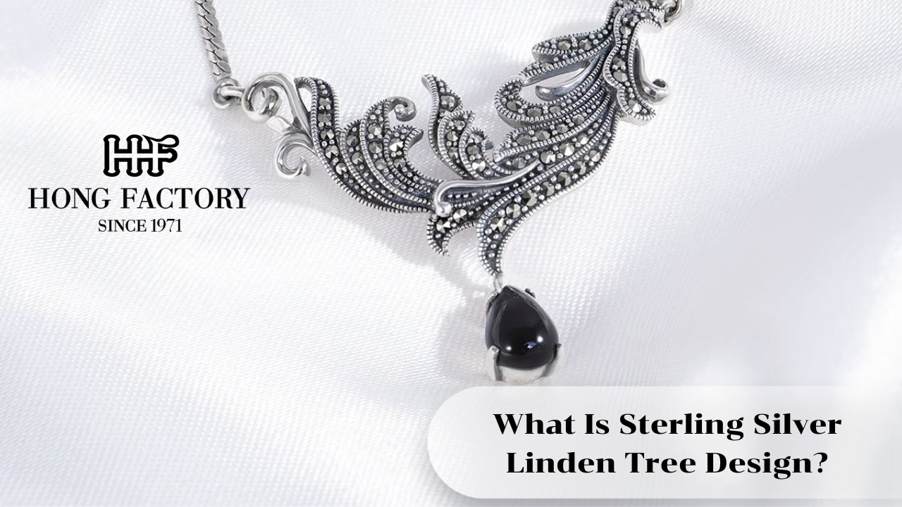 What Is Sterling Silver Linden Tree Design?