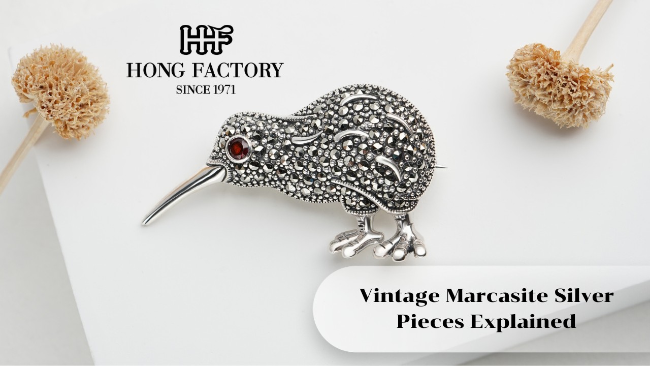 Vintage Marcasite Silver Pieces Explained