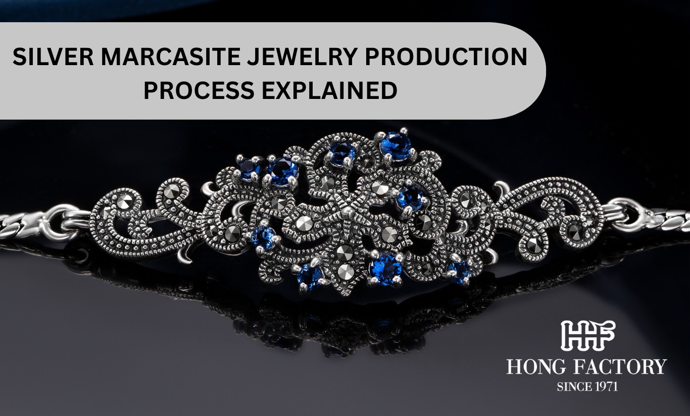 Silver Marcasite Jewelry Production Process Explained
