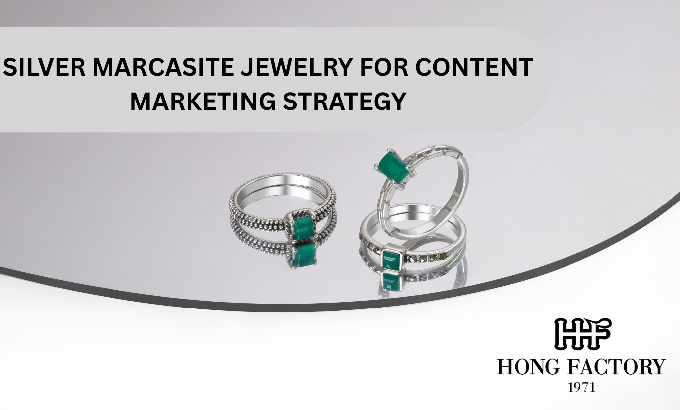 Silver Marcasite Jewelry for Content Marketing Strategy