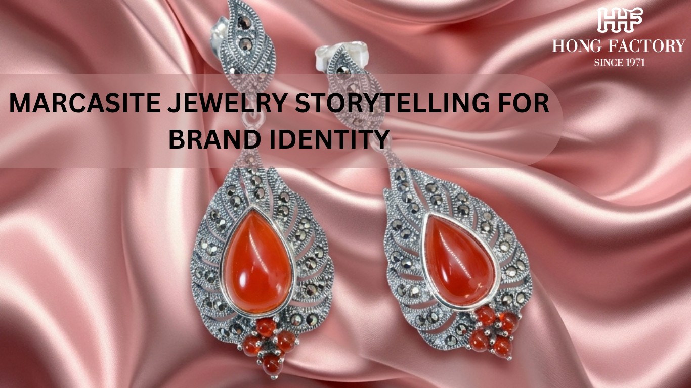 Marcasite Jewelry storytelling for brand identity