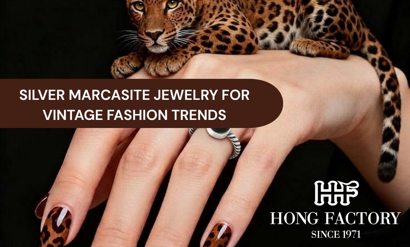 Silver Marcasite Jewelry for Vintage Fashion Trends