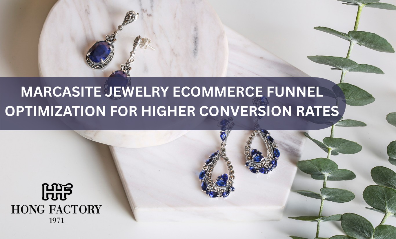 Marcasite Jewelry eCommerce funnel optimization for higher conversion rates