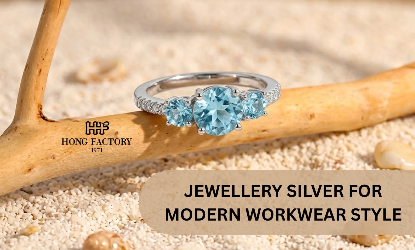 JEWELLERY SILVER FOR MODERN WORKWEAR STYLE