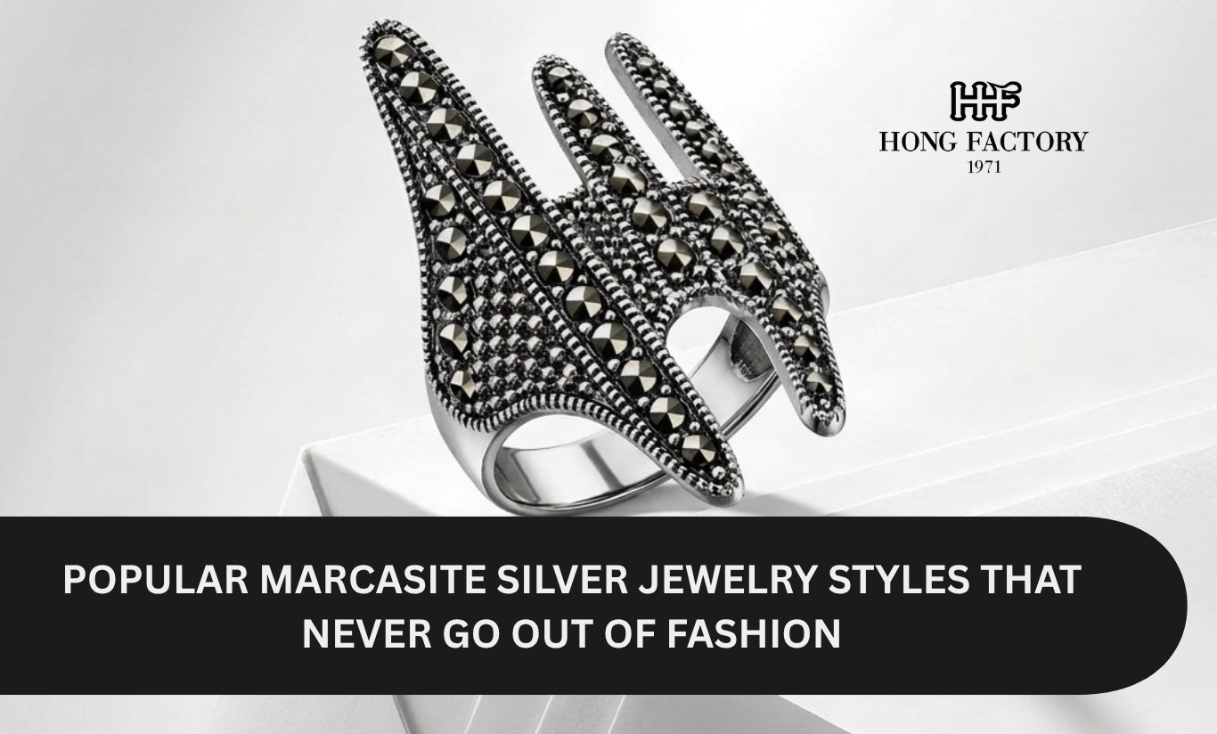 Popular Marcasite Silver Jewelry Styles That Never Go Out of Fashion