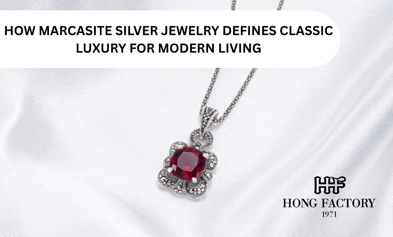 How Marcasite Silver Jewelry Defines Classic Luxury for Modern Living